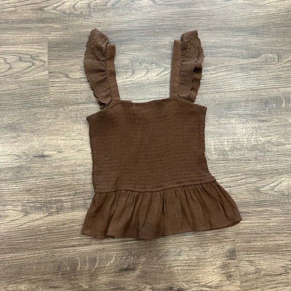 mine Tops - mine | peplum tank top